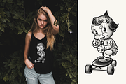 Skating Baby Illustrations, an Illustration by Inkwell Supply Co (Thumbnail 5 of 11)