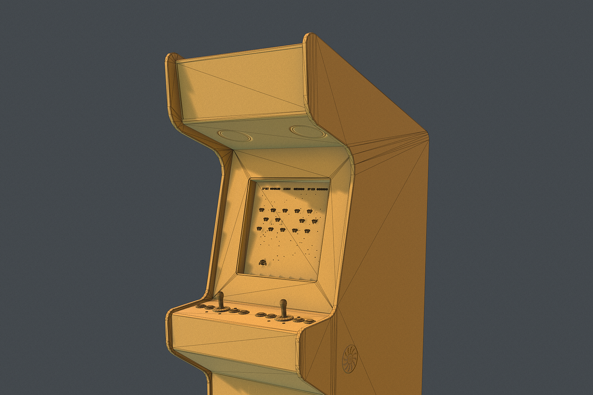 Game Machine PBR, an Object 3D Model by Daniel Mikulik (Photo 6 of 10)