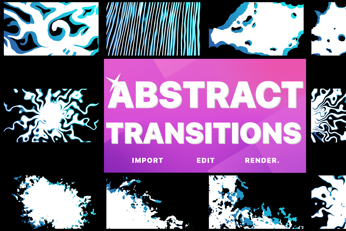 Abstract Transitions | After Effects