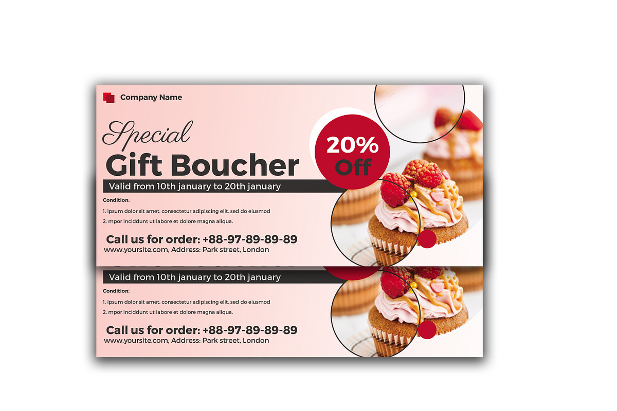 Gift Voucher, a Card Template by DGTouch (Photo 3 of 3)