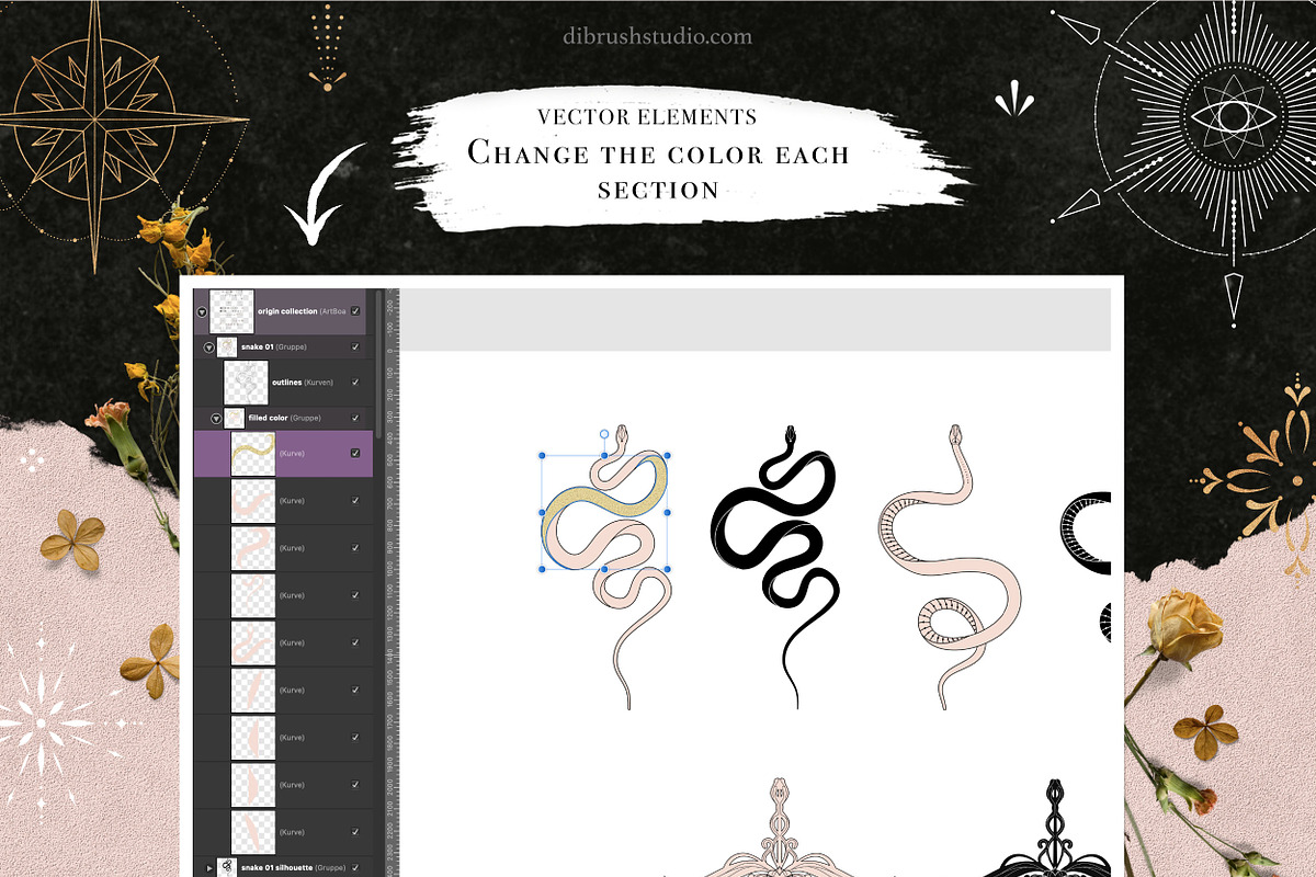 Origin - Vector and Clipart Bundle