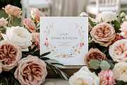 Square Card Mockup Garden Rose, a Product Mockup by TatiMockup (Thumbnail 5 of 5)
