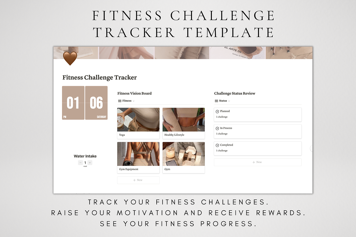 Digital Fitness & Workout Challenge, a Templates & Theme by BRANDcontent (Photo 2 of 7)