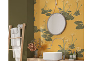 Water Lilies and Dragonflies Pattern, a Pattern Graphic by MouseGrey (Thumbnail 6 of 13)