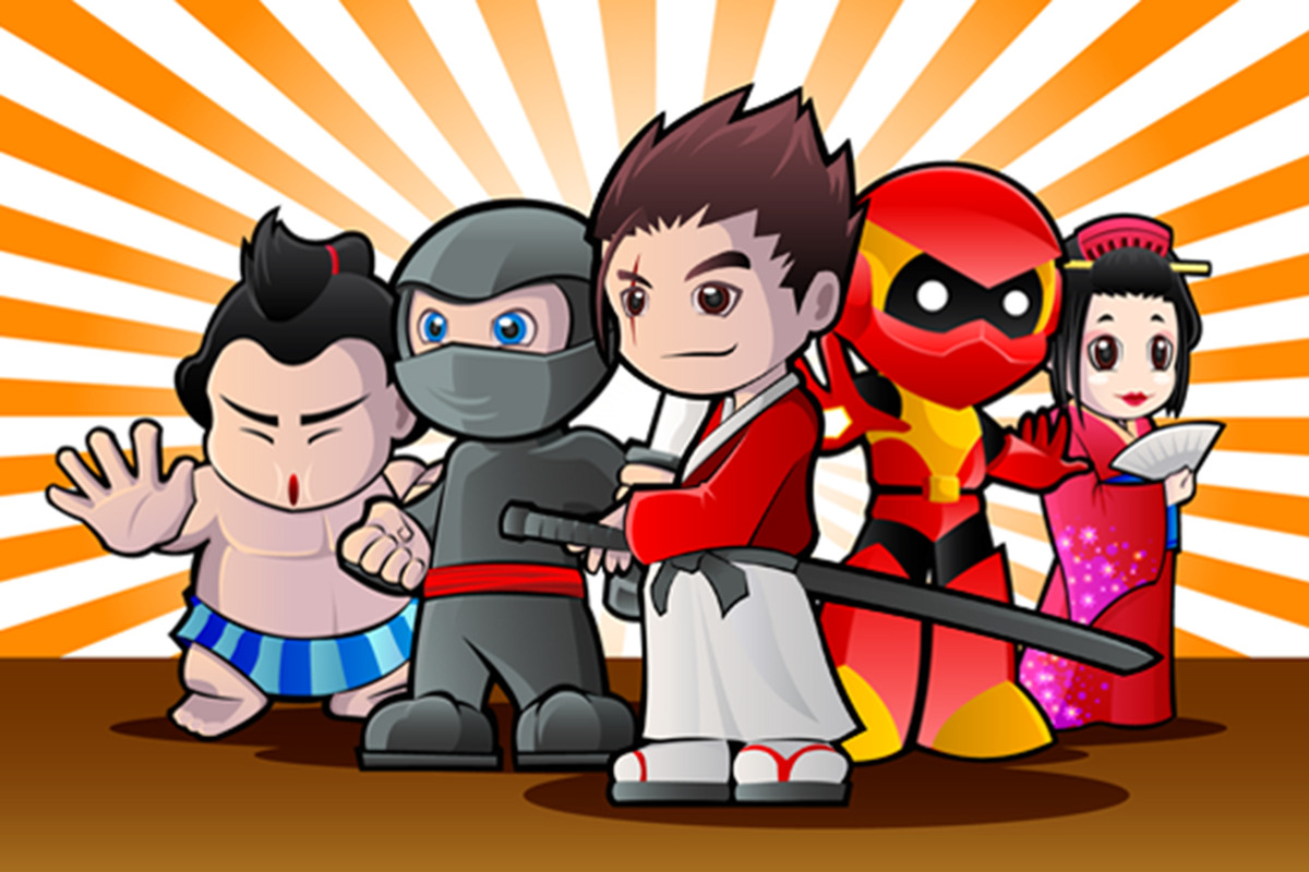 Japanese Character Mascot, an Illustration by erkoudesign (Photo 1 of 2)