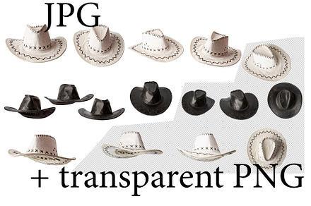 wide brim cowboy hat