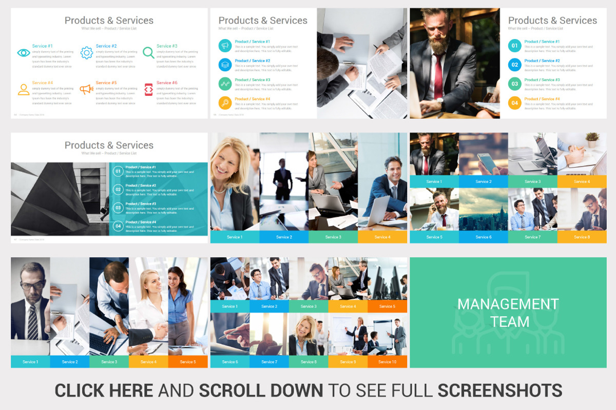 Investors PowerPoint Pitch Decks, a Presentation Template by SlideSalad (Photo 12 of 52)