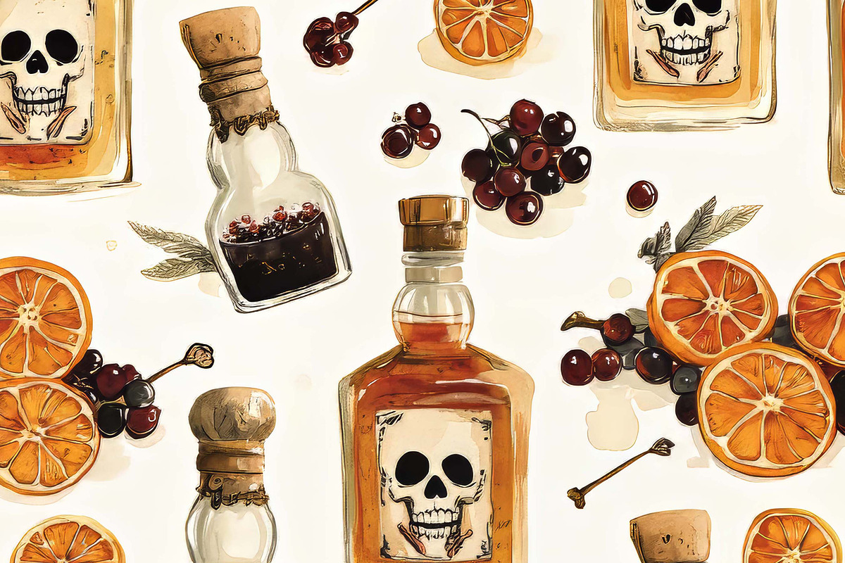 Piratecore Seamless Patterns, a Pattern Graphic by BusyDaydesign (Photo 3 of 9)
