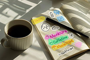 Daily Planner Stickers Pack, a Decorative Illustration by IMG Visuals (Thumbnail 6 of 8)