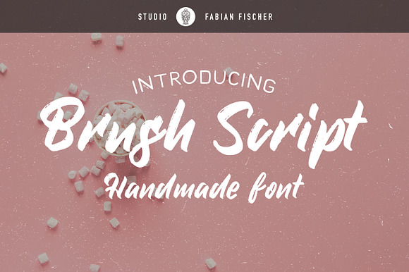 Brush Script - Handmade font preview 7