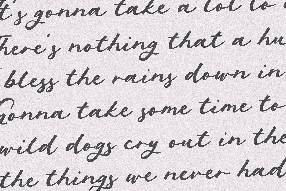 Phantom Rider - Modern Handwritten, a Script Font by Balpirick Studio (Photo 5 of 7)