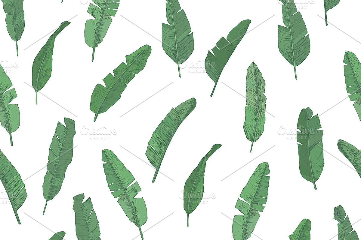 Flamingo in the Palm Leaves, a Pattern Graphic by GooseFrol (Photo 9 of 23)