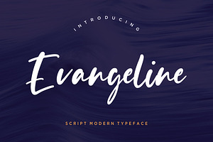 Evangeline Modern Business Font