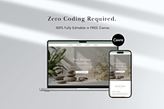 Holistic Spa Canva Website Template, a Landing Page Template by batang (Thumbnail 4 of 5)