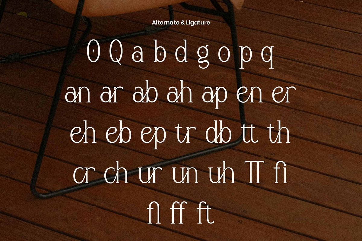 Lodbeth - Modern Serif Font, a Serif Font by Flawless And Co (Photo 10 of 10)