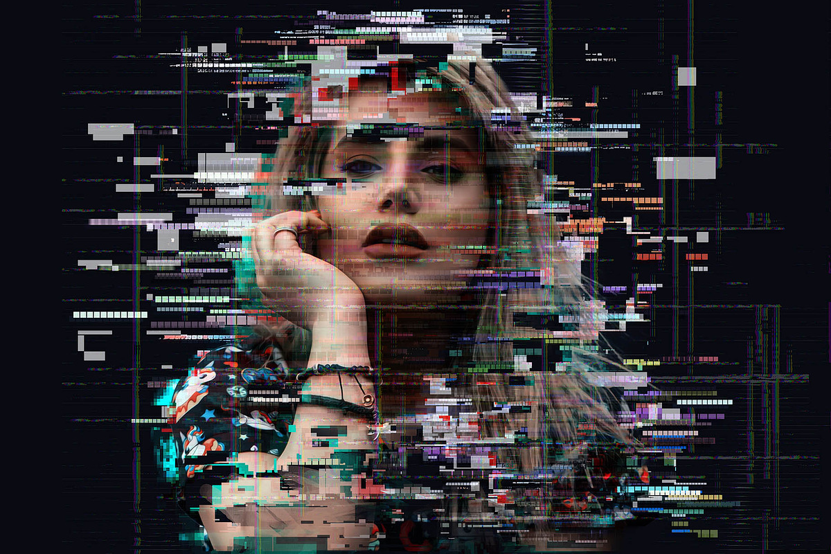 Vibrant Glitch Photo Effect Bundle, an Action Add-On by Photoshop Action (Photo 26 of 46)