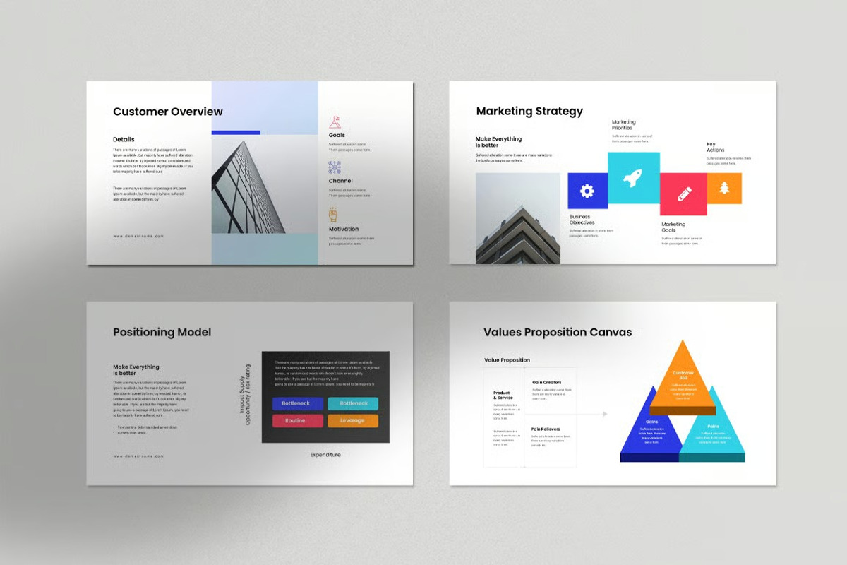 Business Plan Presentation Templates, a Presentation Template by Fit-tee (Photo 7 of 8)