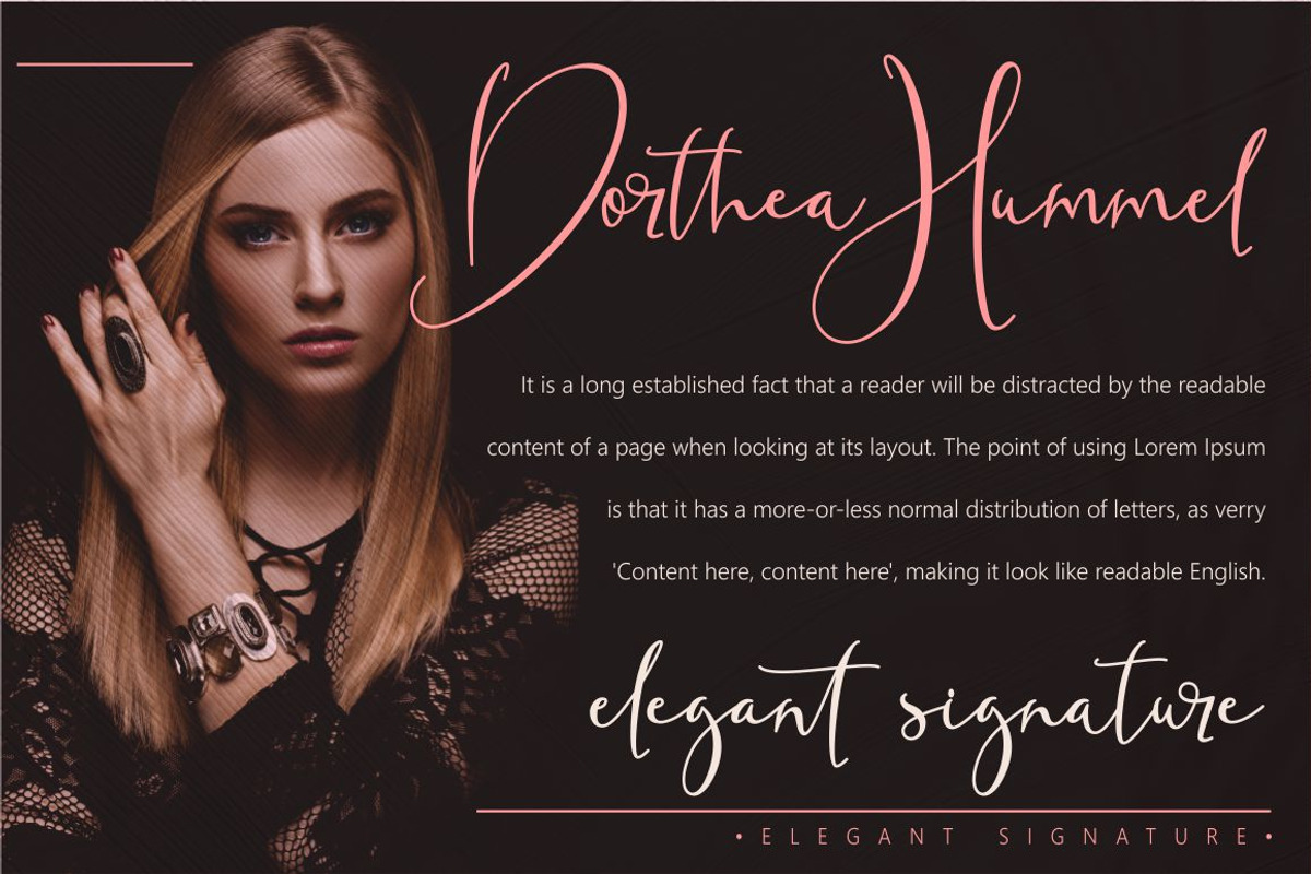 Fanish Elegant Signature Font, a Script Font by PutraCetol Studio (Photo 8 of 11)