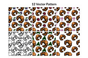 Cafe Favorites: Croissant Patterns, a Pattern Graphic by Elatedowl (Thumbnail 3 of 11)