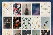 Halloween mystery - collage pack, an Object Graphic by VirinaDesign (Thumbnail 8 of 10)