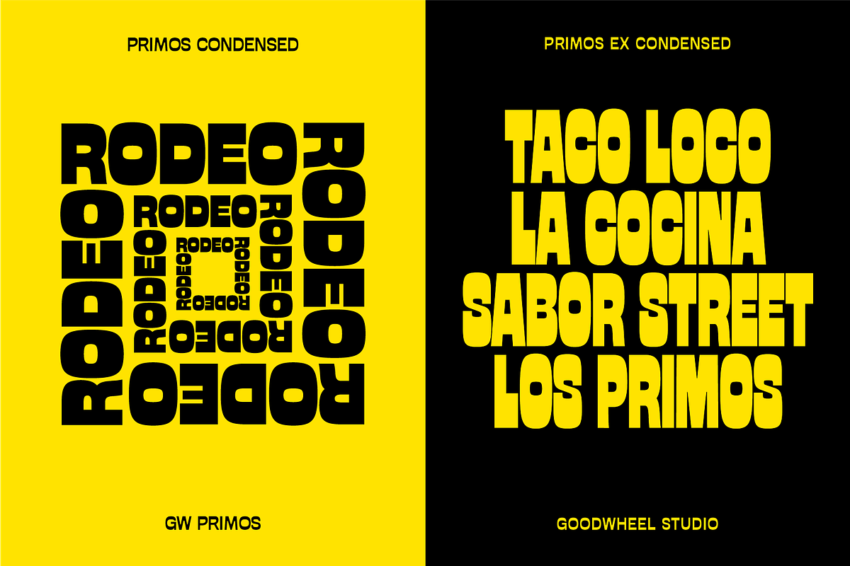 GW Primos, a Sans Serif Font by Goodwheel Studio (Photo 8 of 14)