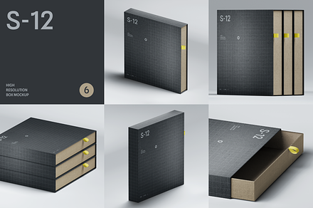 Mockup Box S12 / 6 Scenes