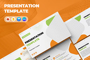 Sleek Marketing Pitch Deck, a Presentation Template by CreativeUP (Thumbnail 1 of 6)