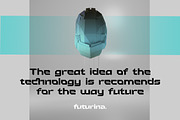 Futurina - Techno Sans, a Sans Serif Font by Typia Nesia (Thumbnail 8 of 10)