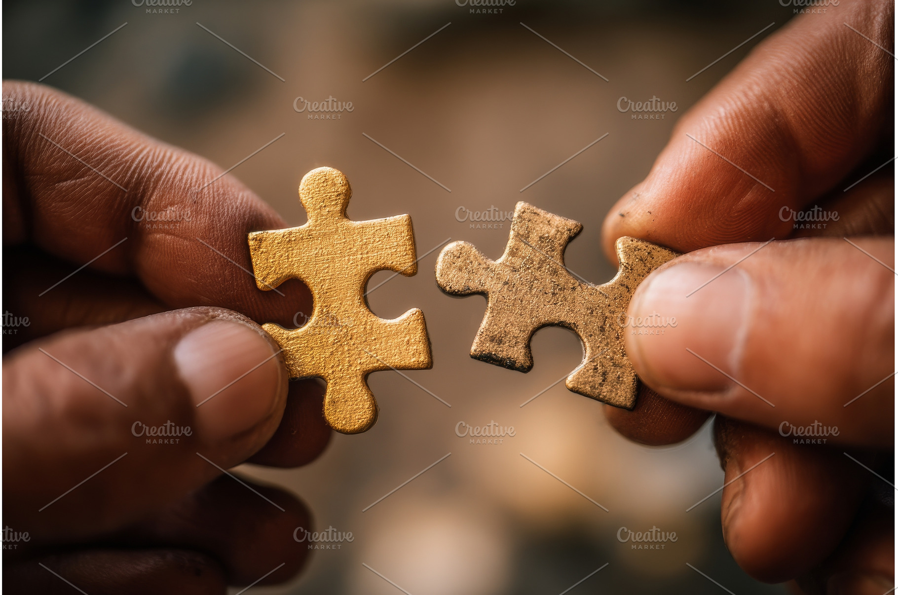 A close-up shot of two individuals, a Business Photo by ZinetroN