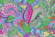 Seamless tropical pattern., a Pattern Graphic by Olgaart (Thumbnail 4 of 5)