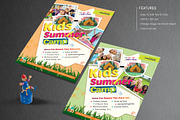Kids Summer Camp Flyer Template, a Flyer Template by Pixavics (Thumbnail 3 of 3)