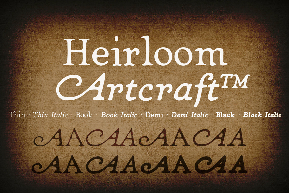 Heirloom Artcraft Family preview 2