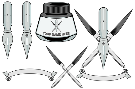 Pens, Ink and Brushes