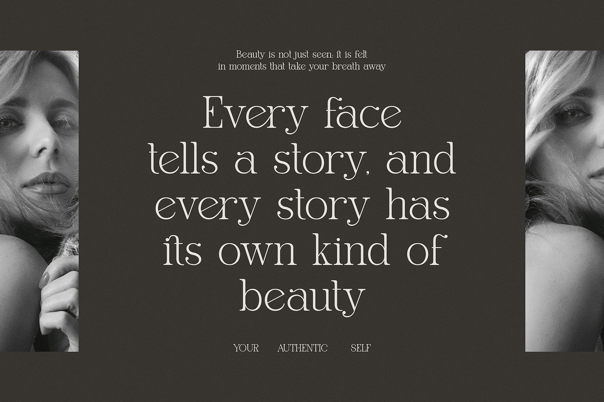 Gafien Elegant Modern Serif Font, a Serif Font by Graphicxell (Photo 6 of 8)