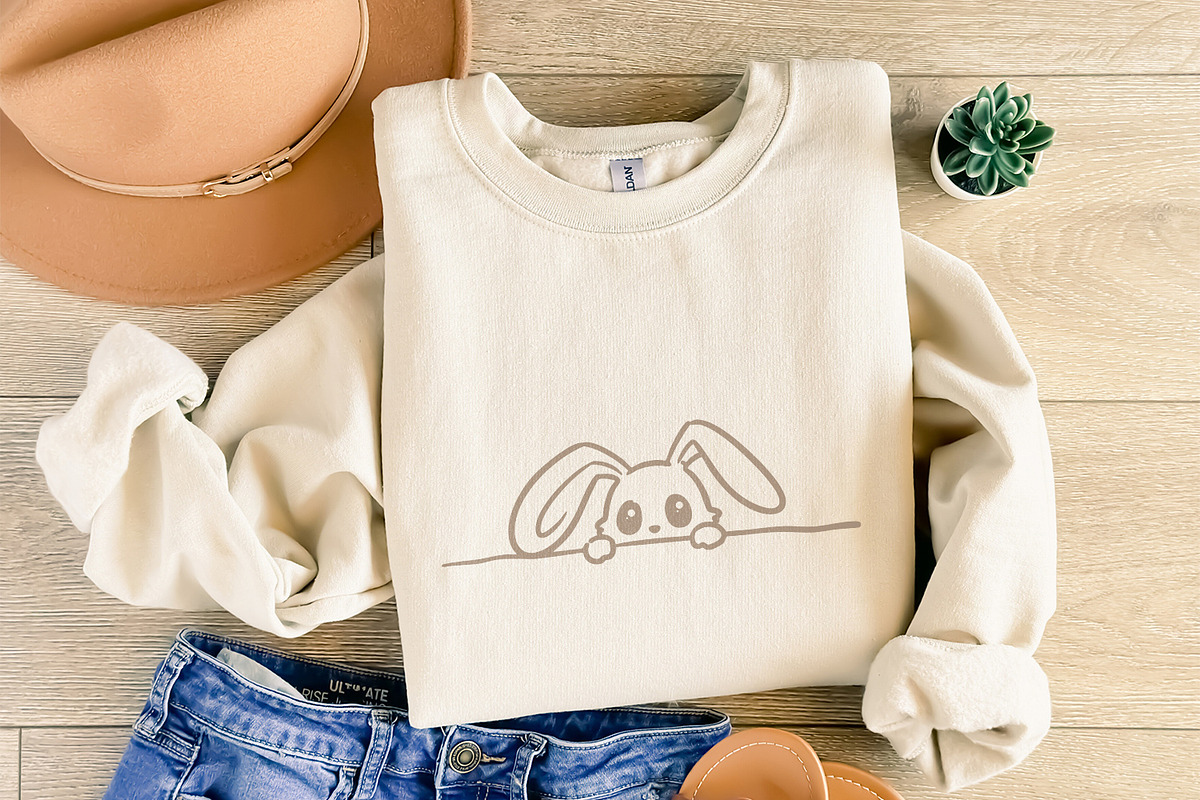Peeking Cute Rabbit png, PNG, an Illustration by SharpMarketplace (Photo 8 of 9)