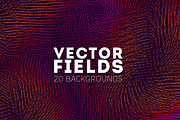 20 Vector Fields Backgrounds, a Texture Graphic by GarryKillian (Thumbnail 1 of 21)