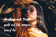 Trassetya - Handwritten Font, a Script Font by Dhabee (Thumbnail 10 of 10)