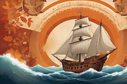 41 Columbus Day & Indigenous Peoples, a Background Graphic by adenpinkstore (Thumbnail 3 of 17)