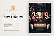 2019 New Year Eve, a Flyer Template by What a Story (Thumbnail 1 of 5)