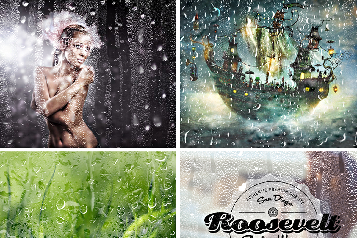 Best Water Drop Overlay Texture preview 4