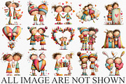 Whimsical Valentine's Day Couple, an Illustration by Canvas Craft (Thumbnail 3 of 6)
