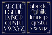 Lovera - Art Deco Typeface, a Sans Serif Font by Graptail (Thumbnail 12 of 12)