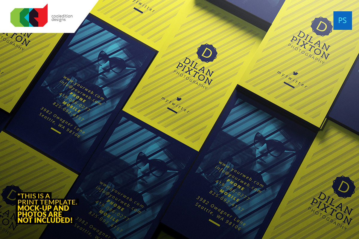 4 Business Cards Bundle 5, a Business Card Template by Cooledition (Photo 5 of 5)