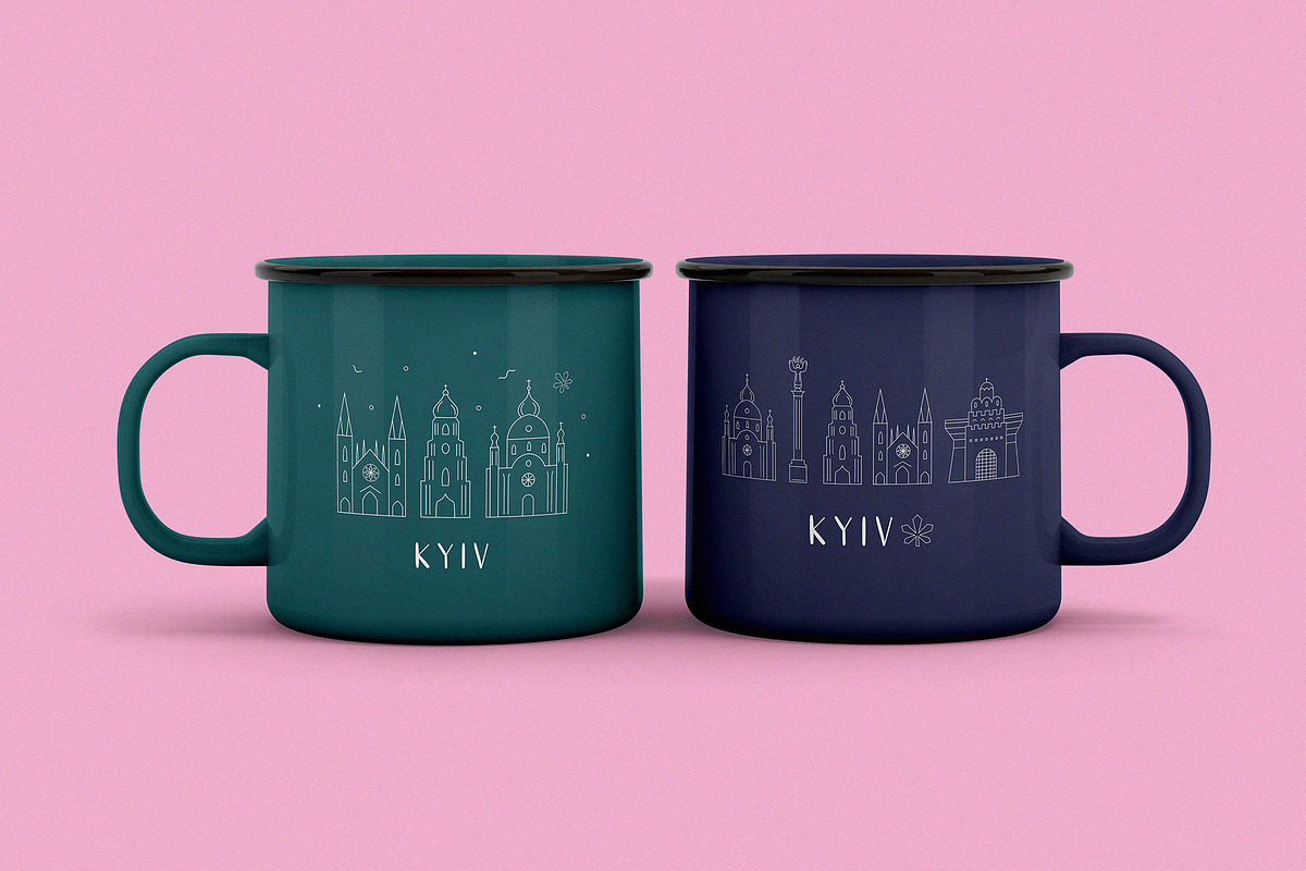 Kyiv Vibes: Posters & Patterns, a Graphic by danceyourlife (Photo 5 of 6)