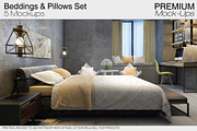 Bed Linens Bundle - 30 Mockups, an Apparel Mockup by mock-ups (Thumbnail 15 of 35)