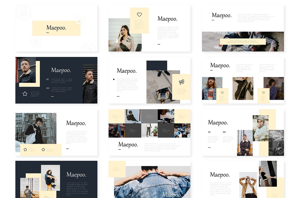 Maepo - Keynote Template, a Presentation Template by AQR Studio