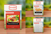 Elegant Food Menu 5, a Brochure Template by Luuqas Design (Thumbnail 6 of 7)