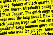 GNAR, a Blackletter Font by Loudoun Design Co. (Thumbnail 5 of 6)