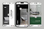 Modern Furniture Social Media Story, a Social Media Template by MightyDesign (Thumbnail 2 of 6)