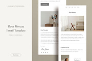 Fleur Moreau Email Template, an Email Template by Ruben Stom (Thumbnail 1 of 6)